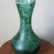 Murano blown glass vase, handcrafted in Italy