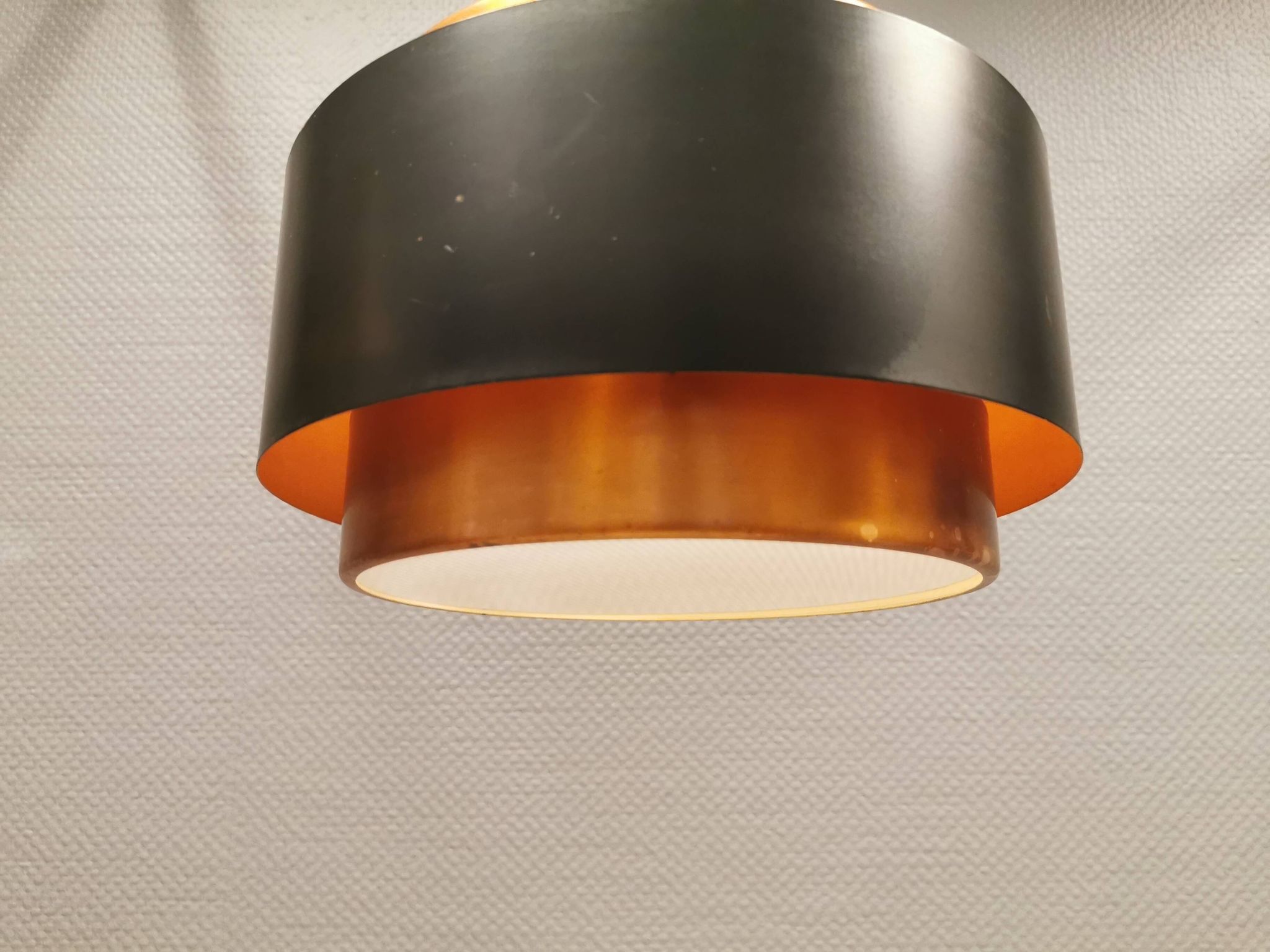 Hanging lamp, model Saturn, designed by Jo Hammerborg for Fog & Mørup Denmark in 1963