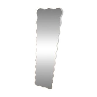 Decorative wavy gold mirror, 150x40 cm - New