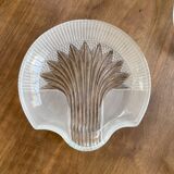 Six ramequins en verre strié