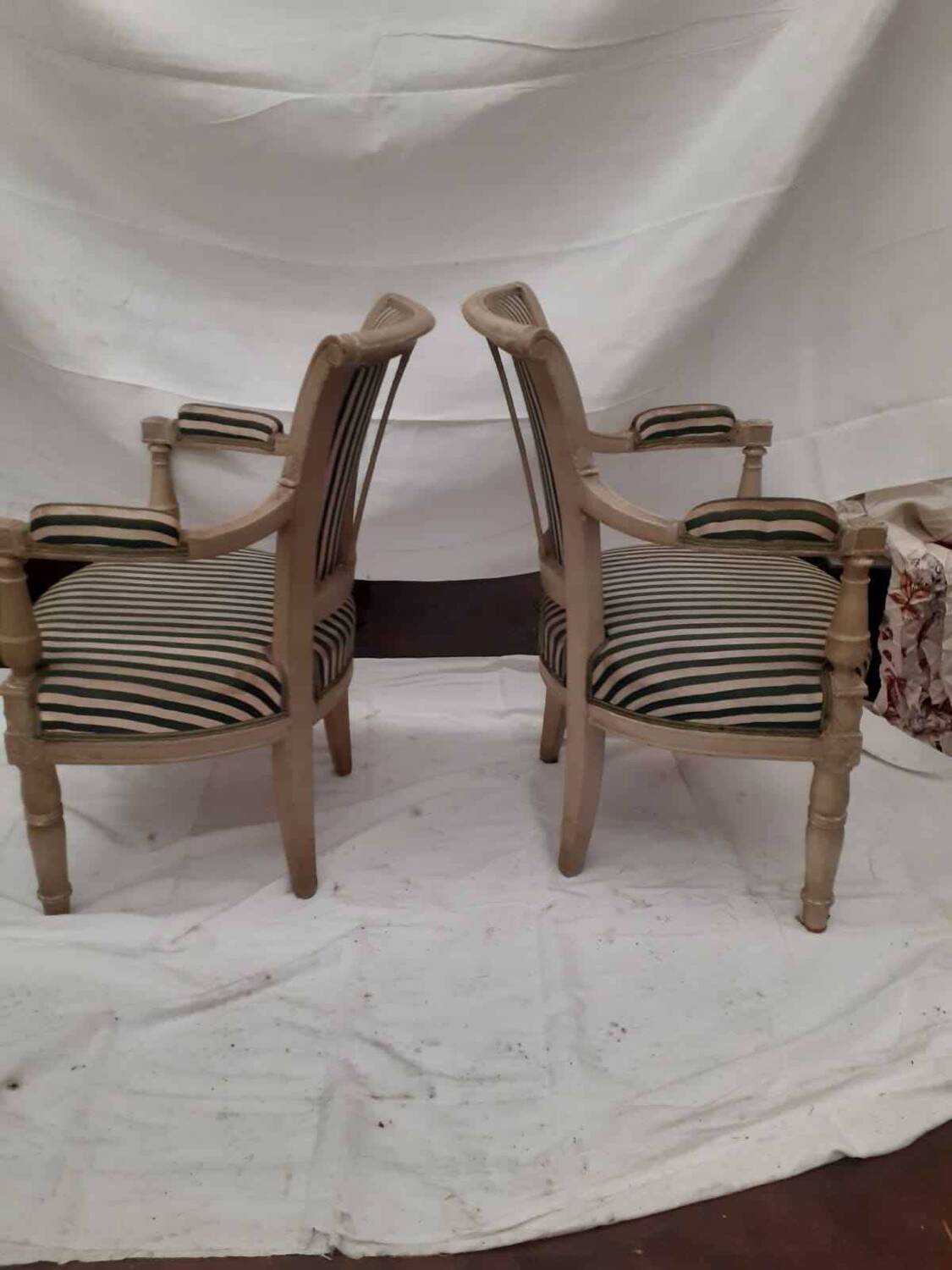 Louis XVI style Directoire armchair