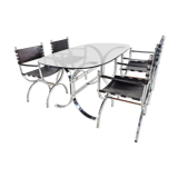 Dining chairs and table, 1960