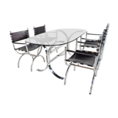 Chaises et table, années 1960