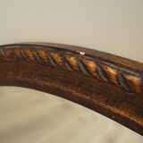 Miroir dans un cadre en bois, design danois, années 1960, production : Danemark