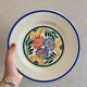 Josetti earthenware service with colorful flowers 1930