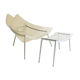 Armchair and ottoman " cone " by the Campana brothers for Edra, 1997
