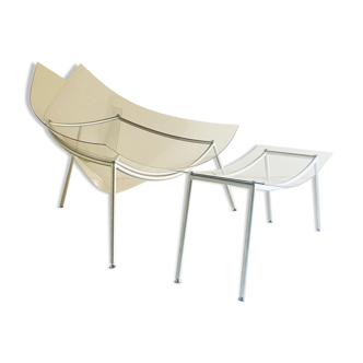 Fauteuil et ottoman " cone " des frères Campana pour Edra, 1997