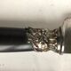Set of 24 knives & 2 pieces of silver metal service
