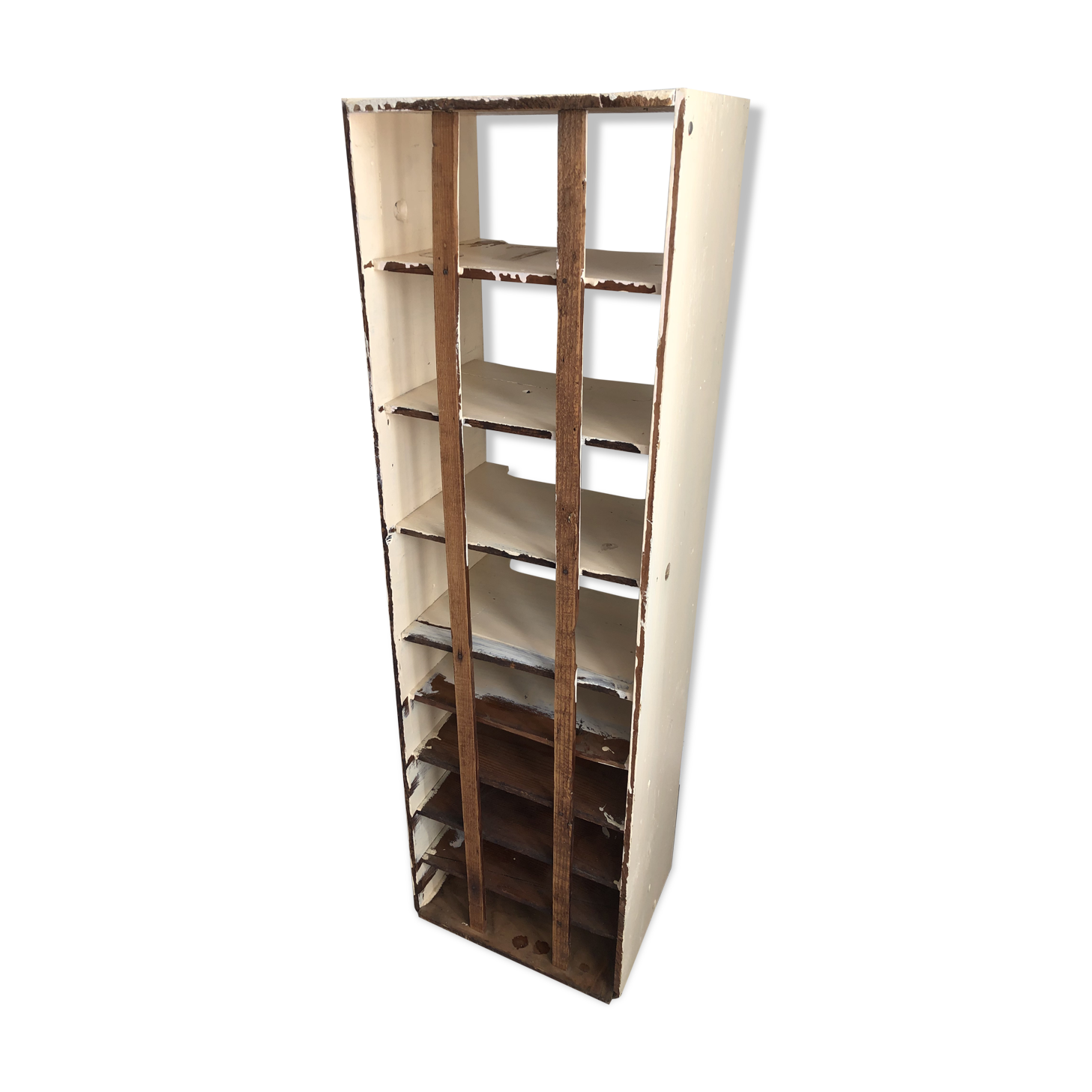 Patinated locker Cabinet