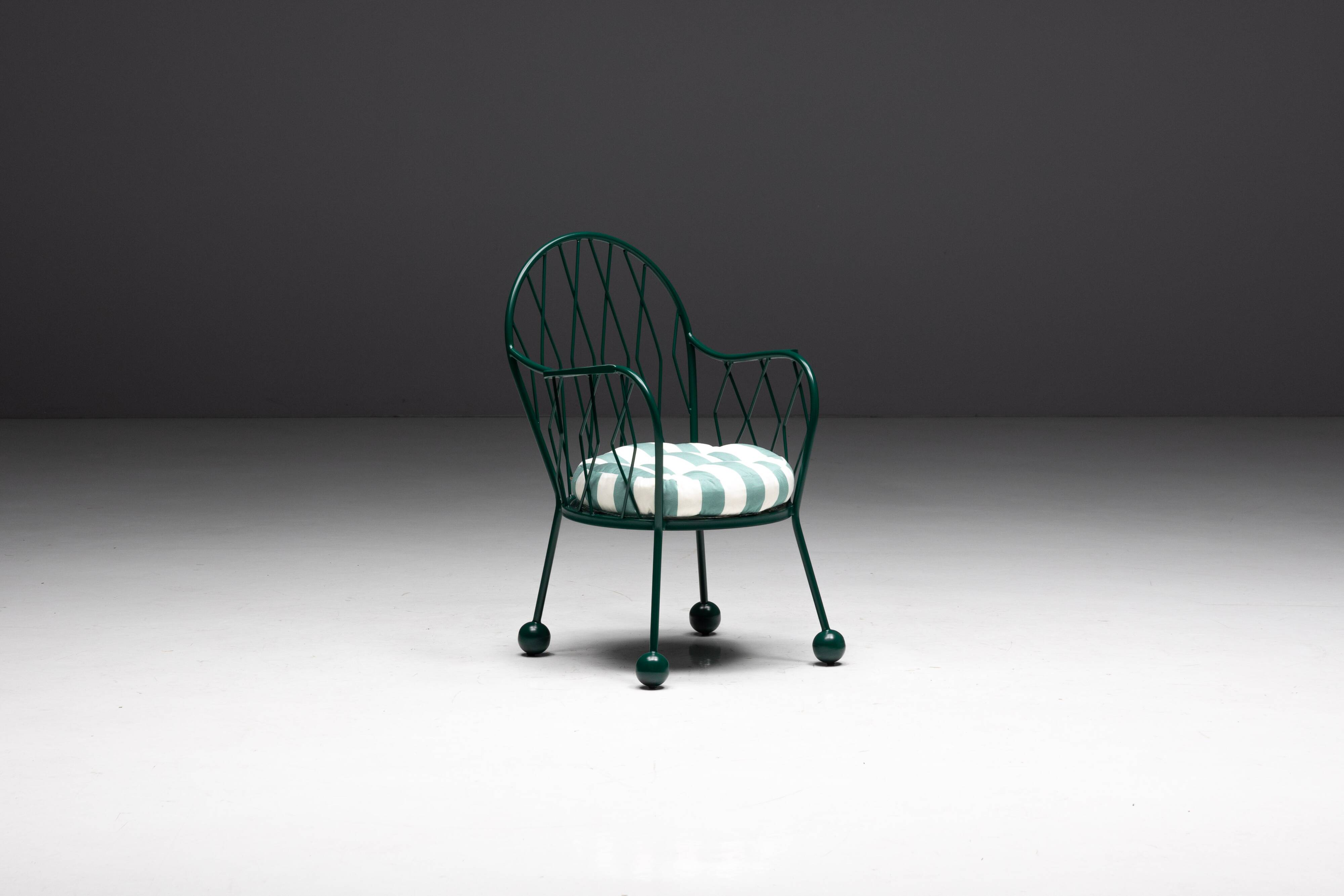 Sculptural Garden Armchairs, France, 1950s