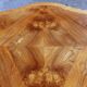 Vintage Figured Burr Walnut Pie Crust Coffee Table, 1920s