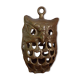 Brass photophore owl
