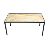 French stone mosaic coffee table year 50
