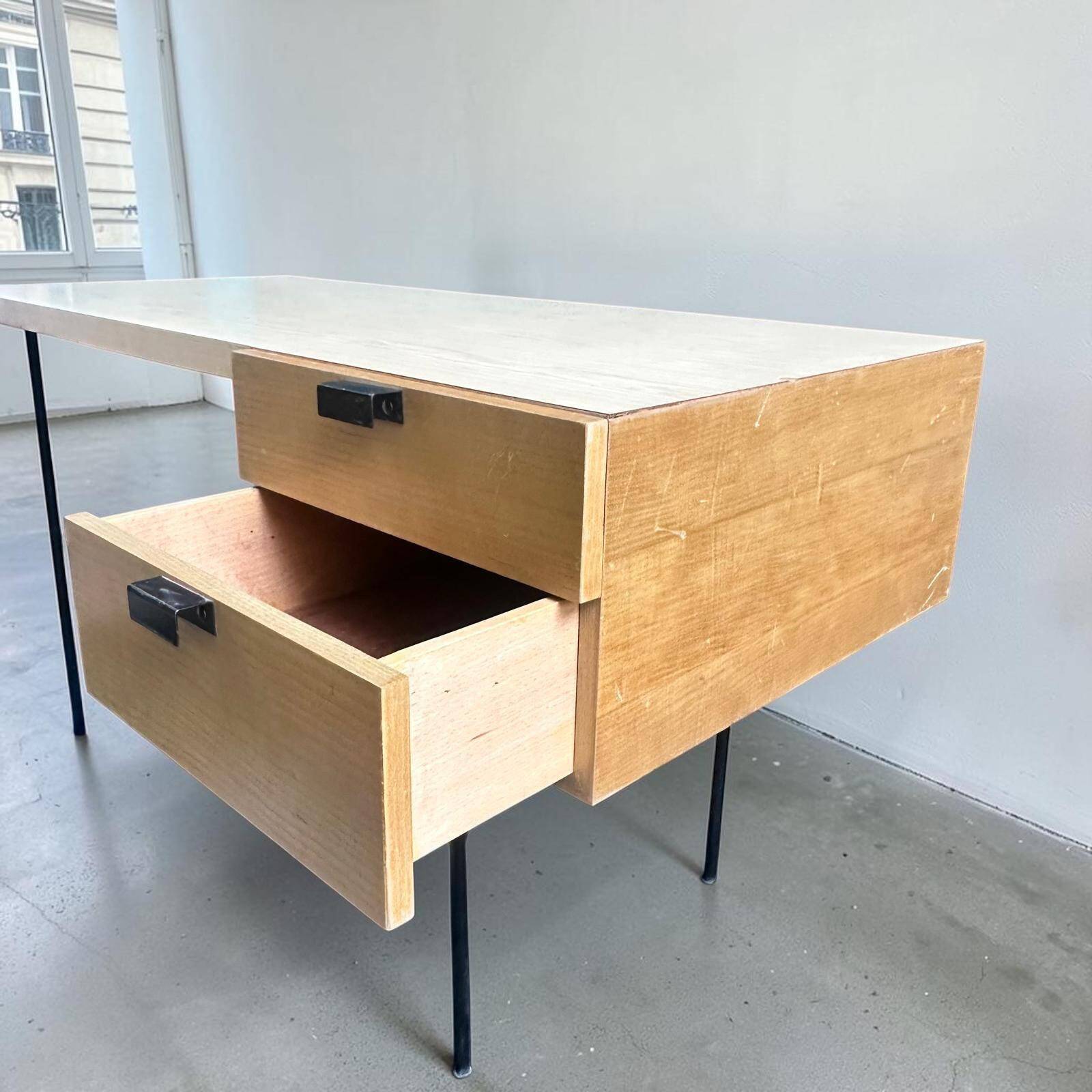 Bureau CM 141 de Pierre Paulin pour Thonet, 1953