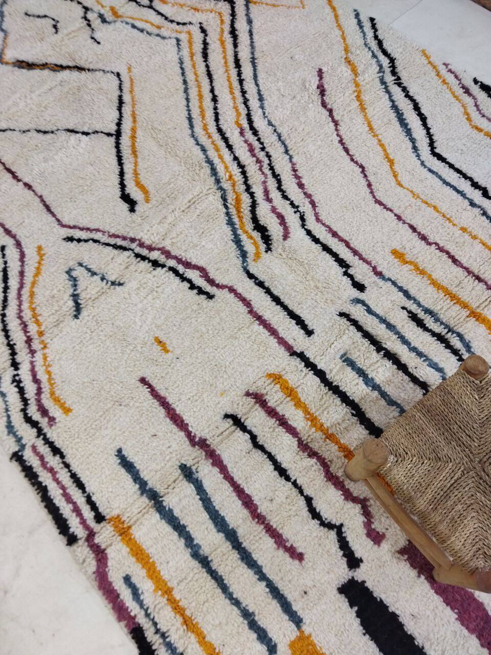 Handmade Moroccan Berber rug 310 X 197 CM