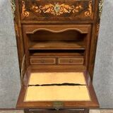 Napoleon III period lady's secretary in precious wood marquetry