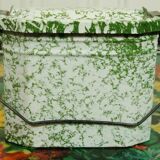 Enamelled sheet metal canteen bowl "lunch box"