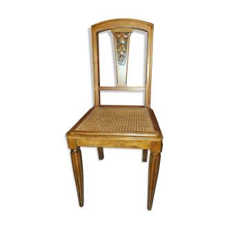 Chaise en cannage