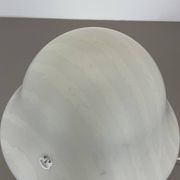 Original glass mushroom zebrano desk light by peill & putzler germany  1970s