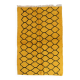 Tapis Jaune et Noir -  247 x 160 cm