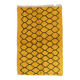 Yellow and Black Rug - 247 x 160 cm