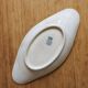 Flat dish in ironstone model "Primerose" Badonviller