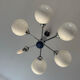 Authentic vintage ceiling light from the 1970s.