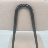 Set of 4 Italian Metal Dining Chairs, 1960's