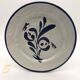 6 dessert plates, St Clément. Hand-painted decoration.