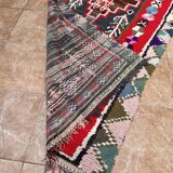 Vintage Moroccan Rug - Small Boujaad Rug - Boucharouit Rug
