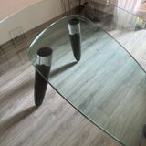 Murano art glass dining table by Maurice Barilone for Roche Bobois