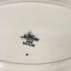 Large oval Sarreguemines "Samois" platter, early 20th century