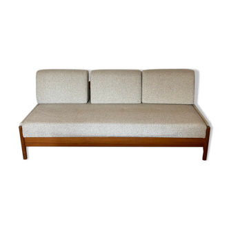 Canapé daybed en teck danois années 1960