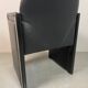 Mid-Century Bulo Belgium Armchair in Black Leather – Postmodern / Memphis