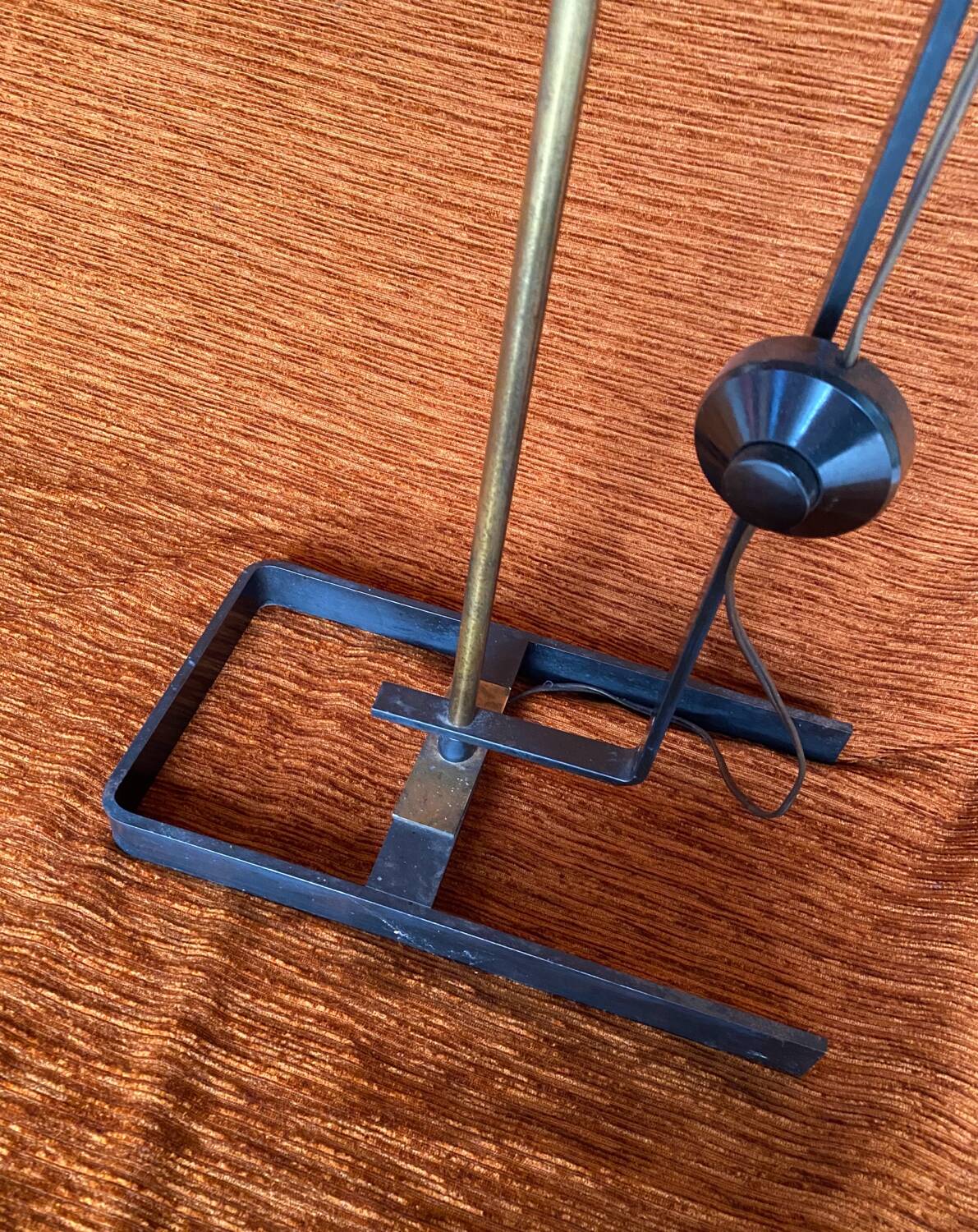 Vintage floor lamp 1950 maison arlus