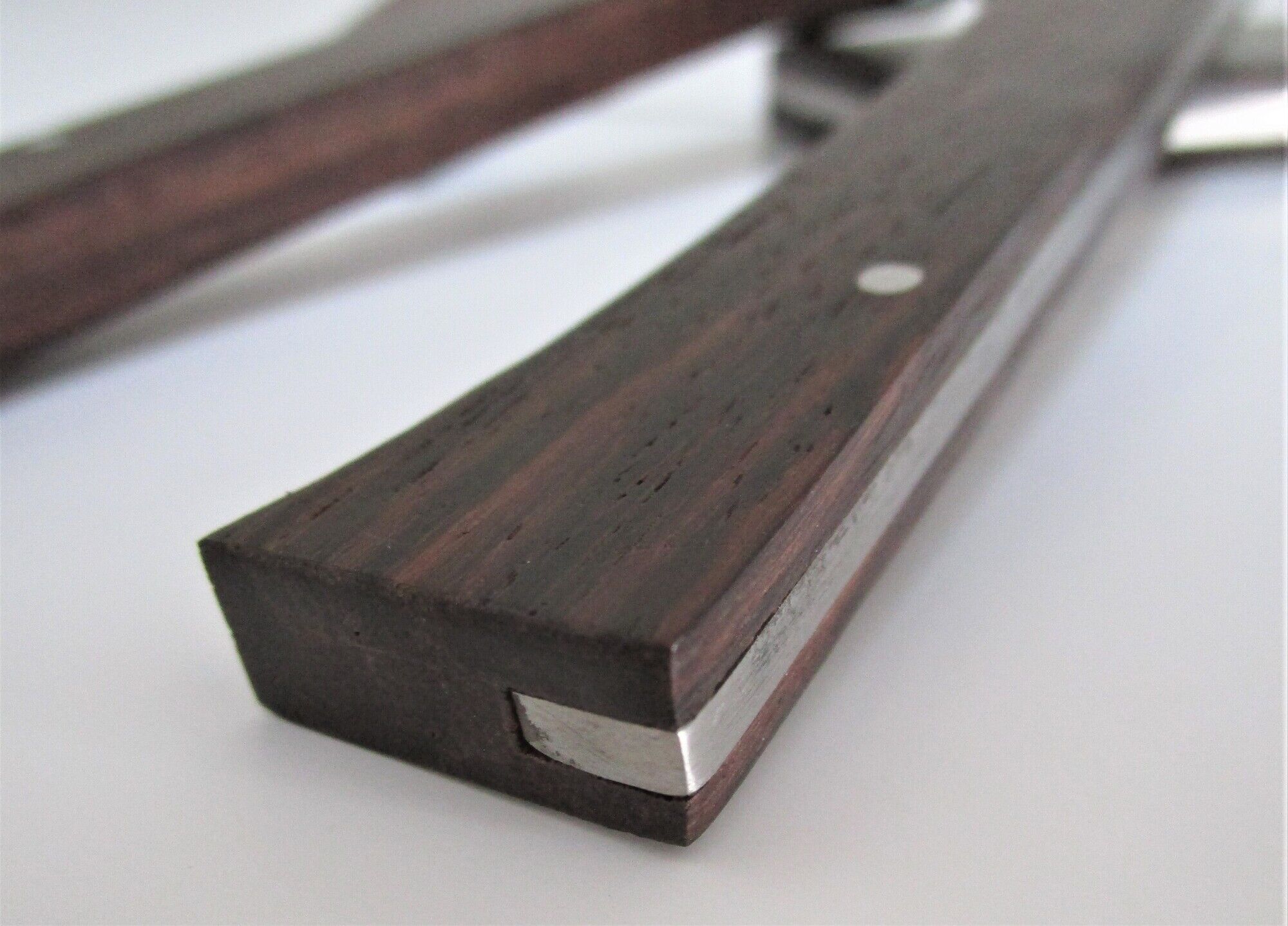 set rosewood stainless steel nutcracker corkscrew bottle opener design 70s Letang Remy