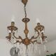 Bronze chandelier and pendants