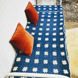 Folding iron boarding school bed