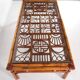 Ensemble de 3 tables basses en rotin