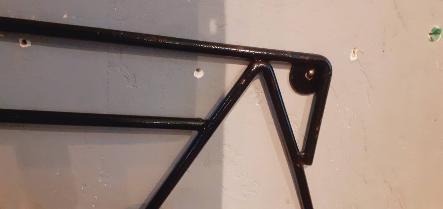 Porte manteau mural vintage année 60