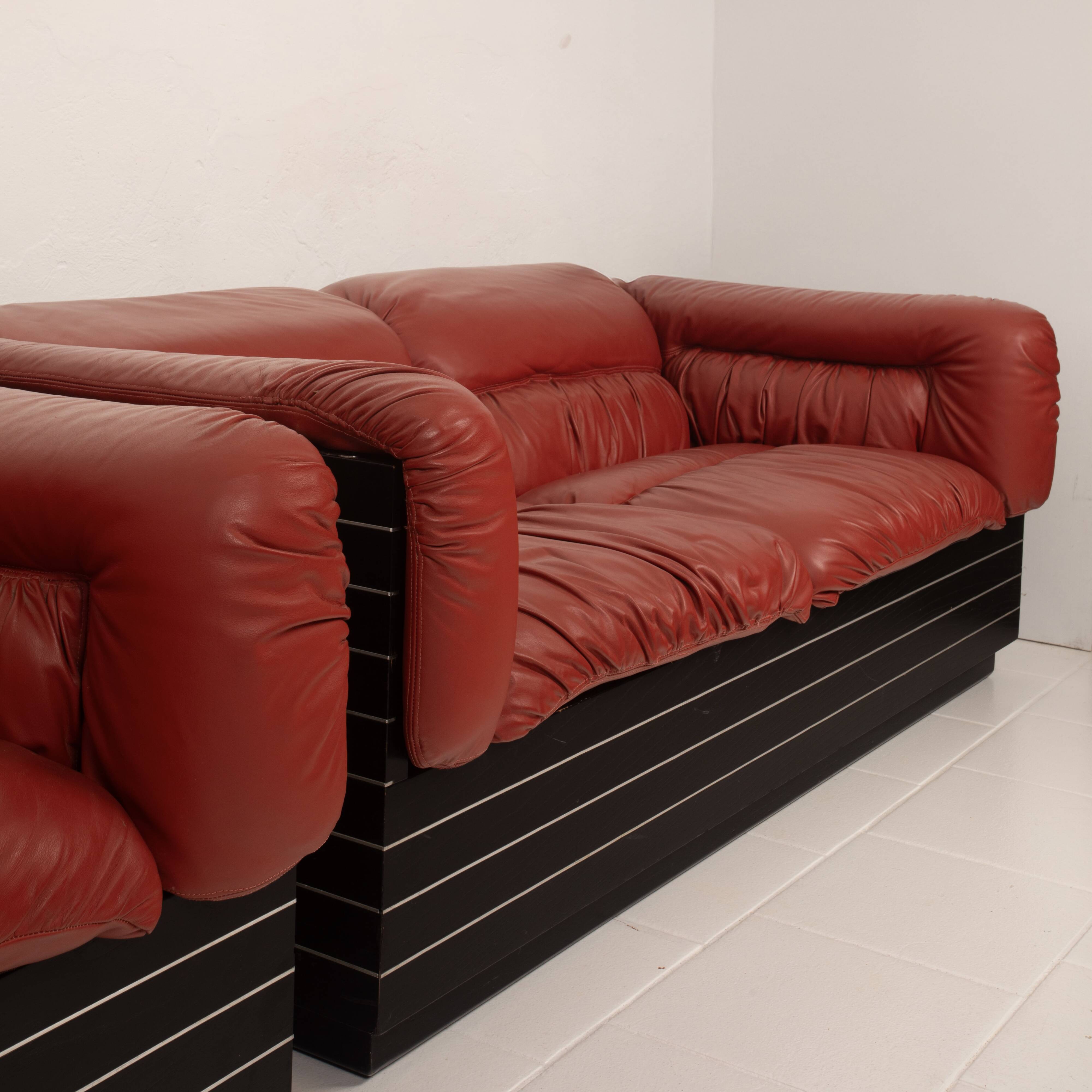 Sofa Strato par Giovanni Offredi pour Saporiti Italia, 1970