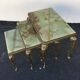Tables in bronze