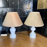 Paire lampes de chevet
