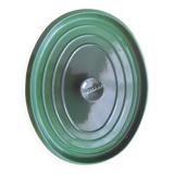 Green Invicta cast iron casserole