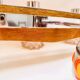 Raak vintage 6-light chandelier