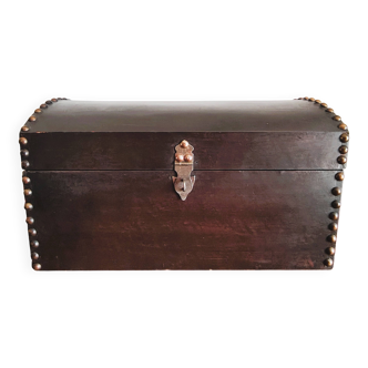 Small wooden chest