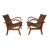 Pair of Bauhaus armchairs by Erich dieckmann 1925