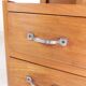 Small Art Deco chest of drawers with 5 drawers, 1930s.