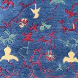 Nepalese rug 165x95 cm oriental, chinese, tibetan, tribal, blue, pink, red