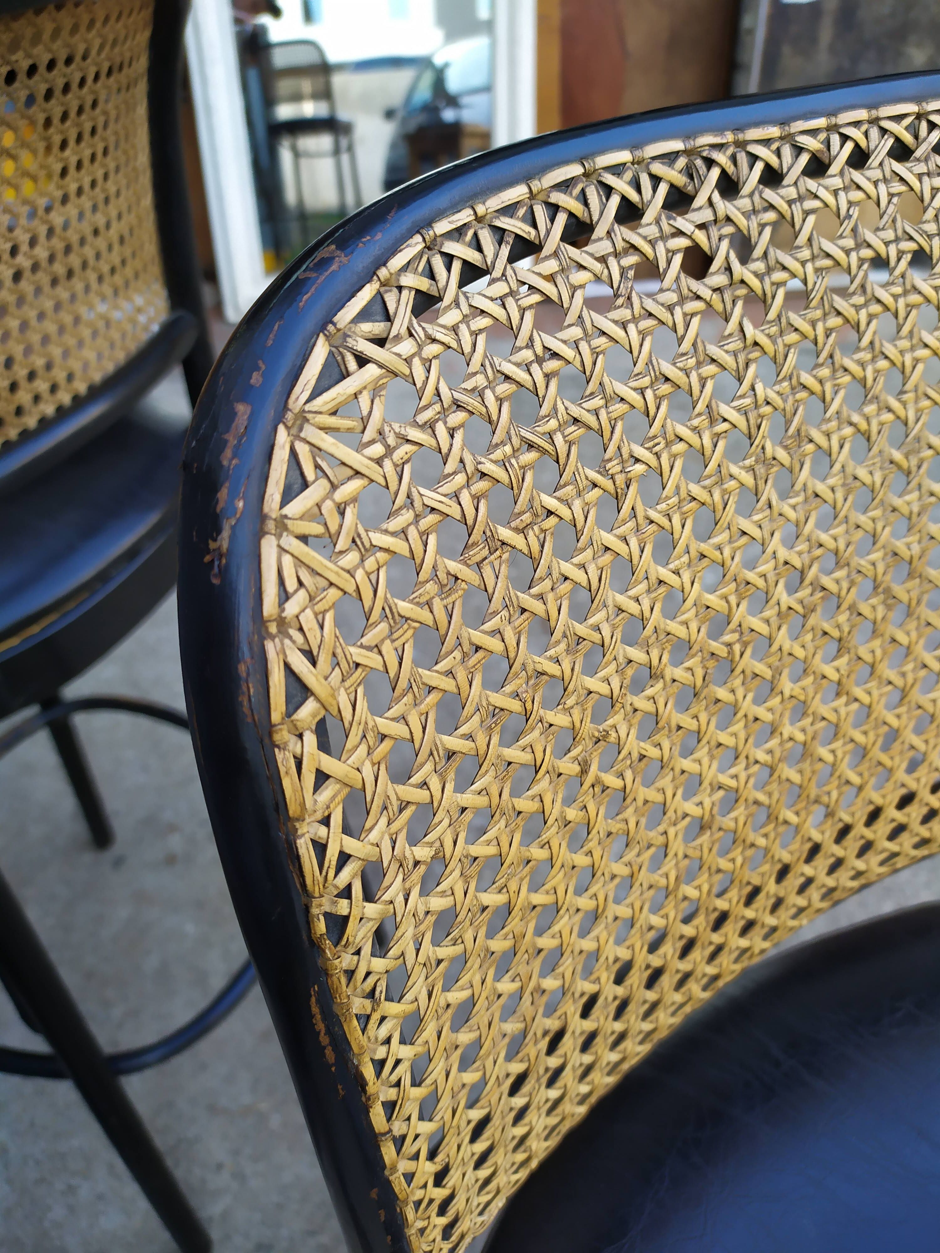 Pair of bistro bar stools